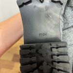 Talbots Womens Boots 8.5 NEW $239 Tish Cuff Faux Fur Gray Buckle Fabric Knit Photo 10