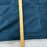 KAVU  Fleece Pullover‎ Quarter Zip Sherpa Jacket Outdoor Cozy Blue Large Travel Photo 5