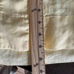 Quince  100% European Linen Short Sleeve Shirt Butter Yellow Lightweight Casual Photo 6