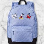 Disney Mickey Mouse backpack, denim effect, one size Photo 1