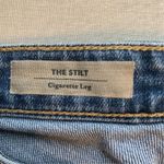 AG Adriano Goldschmied Women's The Stilt Distressed Jeans Size 25 Blue Denim Photo 15