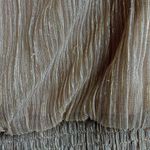 Joie ✨$5/$25  Metallic Lurex Gold Glitter Romantic Feminine Blouse Size Medium Photo 6