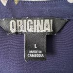 Nicole Miller  Womens Dress Large Floral Midi Summer Graduation Party Event Beach Photo 1