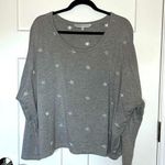 Cupcakes and Cashmere  Stitched Star Print Dolman Sleeve Top Photo 0