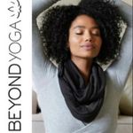 Beyond Yoga  Pocket Infinity Scarf Black Zipper Pocket Athletic FabFitFun NEW‎ Photo 2