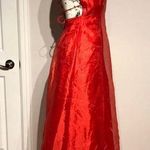 Morgan Gown Corset Prom Sheer Shiny Lace Up Corset Open Back A Photo 0