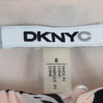 DKNYC Pink Fern Pattern Floral Formal Dress High Neck Midi Pencil Dress Size 8 Size M Photo 5