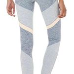 Alo Yoga  Grey Baby Pink High-Waisted Alosoft Sheila Leggings 7/8  Photo 1