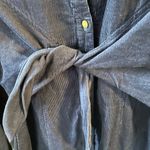 Anthropologie Maeve by Womans Sz6 Shirt Dress Corduroy Winchester Tie Front NWOT Photo 5
