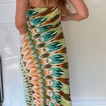 Beautiful printed halter dress sz s Multiple Photo 3