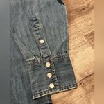 Sandrine Rose By Free People Women’s Blue Denims Shirt Long Sleeve size S Photo 2