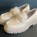 ALDO Women’s Brixton Loafer - Lug sole Neutral Cream Size 8🔥 Photo 0