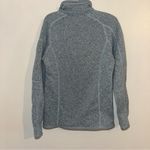 Patagonia Better Quarter Zip Heather Bluish Gray Fleece Pullover Sweater Size XS Photo 9