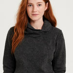 Faherty  pullover button grey sweatshirt sweater xs $109 fall casual Photo 0