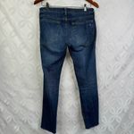 Rag and Bone  Dre Capri‎ Relaxed Raw Hem Knee Tear Jean in Dia Wash size 25 Photo 6