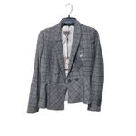 Rebecca Taylor Plaid Wool Blend Peplum Blazer Size 2 New with Tags Photo 10