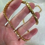 Boutique VTG Wheat chain or foxtail chain flat lay necklace. Approximately 22” long. Photo 1