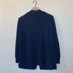 Madewell  100% Cotton Navy oversized Cardigan Photo 3