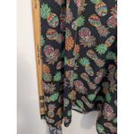 Cynthia Rowley  Dress Pineapple Print Sleeveless Black Size Medium Photo 8