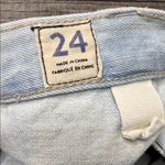 We The Free  Sidecar Light Denim Blue Mini Skirt Photo 7