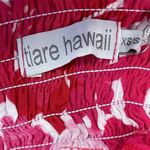 Tiare Hawaii  Fiji Flowers Pink OliviaTiered Mini Skirt - XS/S - NWOT Photo 3