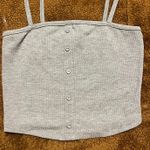 Bozzolo  Crop Top Grey Photo 0