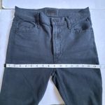 Mother The Insider Crop Step Fray Jeans Black So Far Gone 26 Photo 12