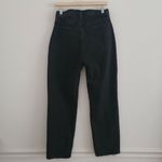 Abercrombie & Fitch The Dad High Rise Black Curve Love Criss Cross Jean Size 4 Photo 6