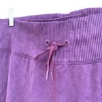 PINK - Victoria's Secret PINK active XL Purple drawstring seamless style fitted rubber drawstring joggers Photo 1