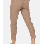 L'Agence  Ludivine Trouser Pants Tan  Houndstooth Size 8 Photo 1
