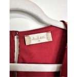 Altar'd State Altar’s State Romper Womens Floral Red/Tan Long Sleeve Ruffle Detail Size Medium Photo 11