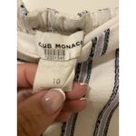 Club Monaco  Size 10 Stretch Waist Linen Blend Side‎ Tie Side Zip Skirt Photo 8