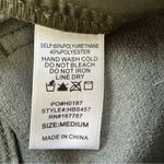 Hunter & Brown Vegan leather cargo midi skirt camo green size M NWT Size M Photo 12