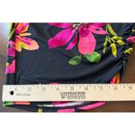 Susan Graver Susan‎ Graver Womens 2X Colorful Floral Liquid Knit Cropped Pants Pockets Resort Photo 8