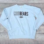 Comfort Colors MSU Missouri State University Bears Sweatshirt Adult L Blue NCAA Photo 0