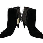Forever 21 Women's Black & Gold Ankle Booties Photo 0