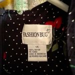 Fashion Bug Vintage Woman’s  flowered dress with short sleeve size 12 Photo 4