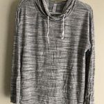 Gilligan & O'Malley Women's Lounge Wear M Marled Gray Hood Sleep Sweatshirt Size M Photo 0