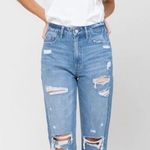 Vervet Straight Leg Distressed Jeans Photo 0