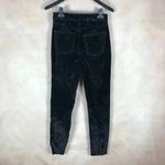 Free People Black Velvet Skinny Jeans Size 26 Photo 8