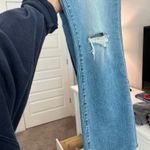 MOTHER Denim Hustler Distressed Raw Hem Ankle Jean Photo 5