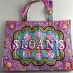 Reusable Shopping Bag Sloan's Ice Cream Pink Teal Purple Gummy Bears Photo 0