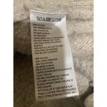 Anthropologie Green Dot Cream V-Neck Pullover Fuzzy Sweater Merino Wool Blend S Photo 5