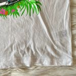 Free People  White Pink Beach Boys Convertible Surf Tropical Oversize USA T-Shirt Photo 45