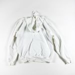 Icy Rabbit Run Rabbit Run Graphic Print Fleece Lined Hoodie Sweatshirt White M Photo 2