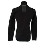 Alexander Wang Mock Neck Button Down Sweater Top Black Size Medium NWT Photo 1