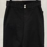 Denim & Co New Adaptive Pull On Easy Stretch Wide Leg Jeans Black Size 10 Photo 2