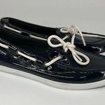 Cole Haan  Womens Nantucket Camp Moc Slip On Lace Navy Blue W05747 Size 8B Photo 0