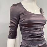 Dolce & Gabbana  Ruched Silk Mini Dress Photo 3