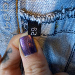 Vintage Y2K Bebe Distressed Patchwork Embroidered Jeans Blue Size 29 Photo 12